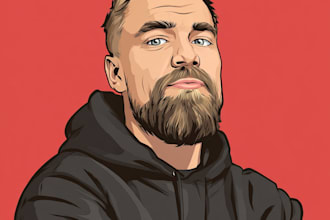 draw gta style vector cartoon portrait from your photo