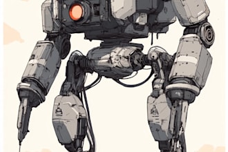 high quality robot, mecha concepts
