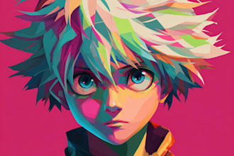 create a anime character