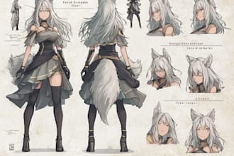 design a concept art character or object