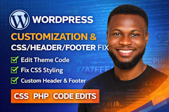 fix wordpress header footer menu CSS and responsive issues