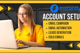 setup instantly ai and manage cold campaigns or lead generation