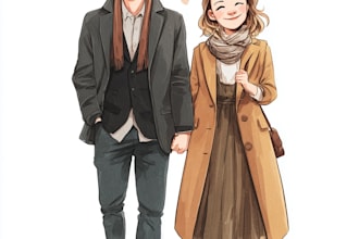 paint custom couple portrait