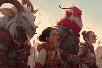 draw your dnd character art