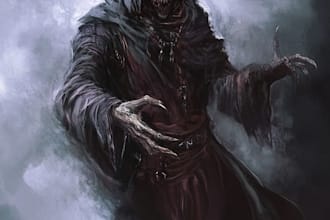 do horror model a scary creature for your horror or game