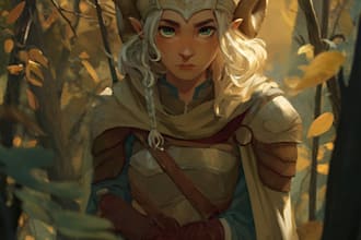 draw your fantasy character illustration