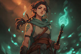 dnd character art and dnd character art