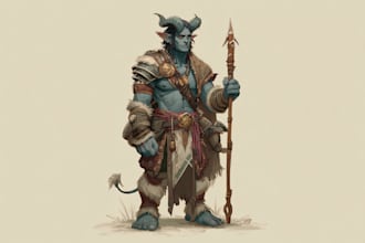 do dnd character art illustration commissions