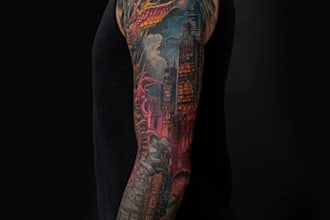 create sleeves tattoo design