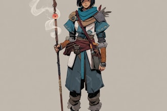 dnd character art and dnd character art