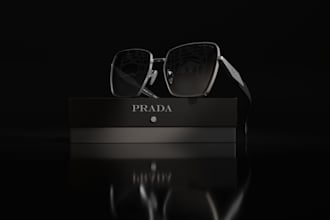 create 3d sunglasses, 3d eyewear model, cad rendering