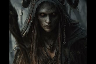 fantasy horror and fantasy horror character