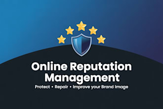 fix, protect and enhance your online reputation