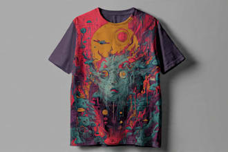 do clothing graphic design and t shirt logo design