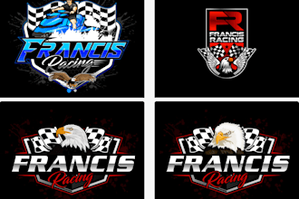 design amazing francis racing logo