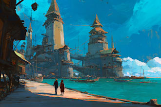 do environment concept art