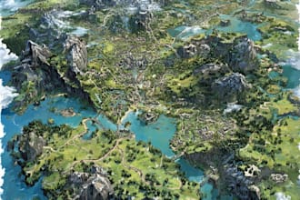 create the map of your fantasy world
