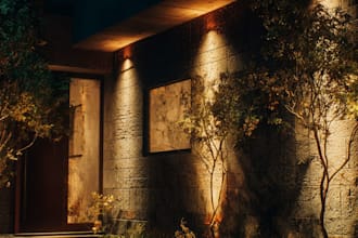 do exterior lighting design, facade or landscape lighting