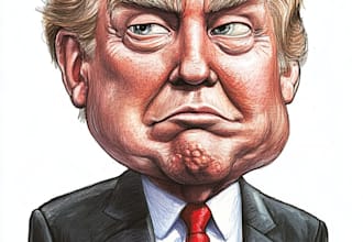create political and editorial cartoons
