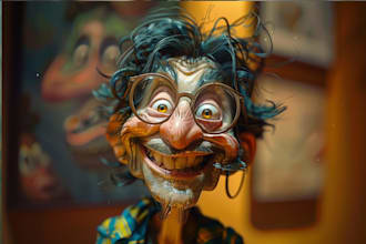 draw caricatures from photos