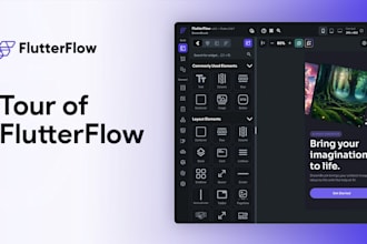 create a new or modify your flutter flow template