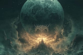 design a metal album cover artwork