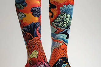 socks design unique socks design