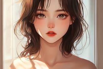 design an anime character