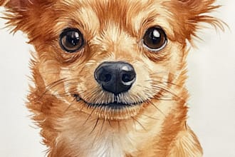 draw an awesome pet or animal
