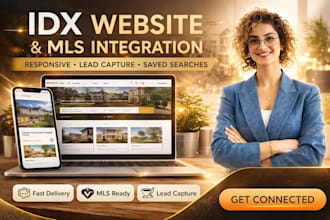 build real estate website with idx mls integration for agents and investors