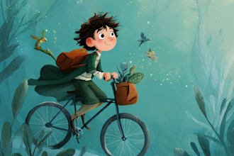 children book illustration and children book illustration