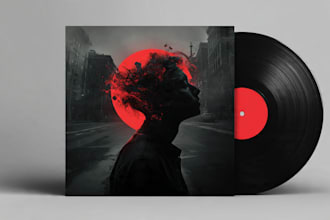 design album cover, single or mixtape music artwork