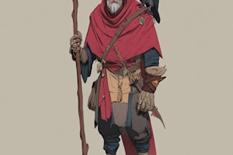 fantasy horror and fantasy horror character