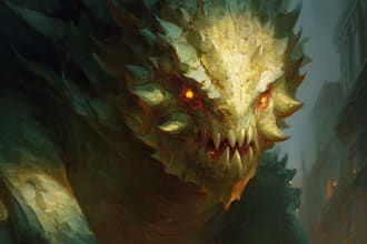 draw fantasy art creatures and characters