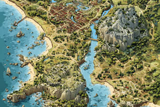 do map illustration map design fantasy map maker cartography