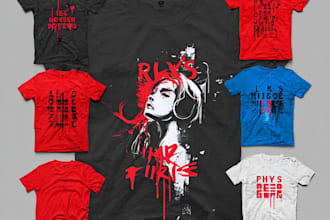 create vector t shirt design for printing