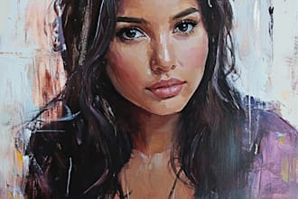paint renaissance art oil painting portrait