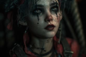 fantasy horror and fantasy horror character