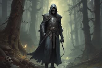 fantasy horror and fantasy horror character