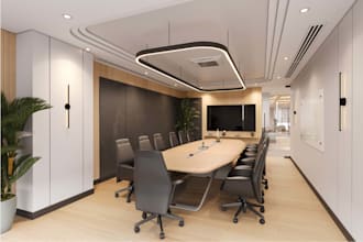 create the 3d architectural visuals of your office, cafe, homes and bathrooms
