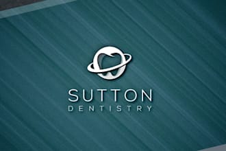 design a modern dental, medical, wellness, and nutrition logo