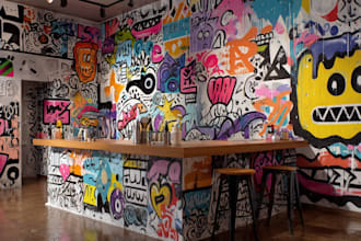 design professional graffiti wall art and murals
