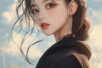 create a anime character