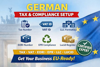 set up your german tax epr vat eori lucid and llc for compliance