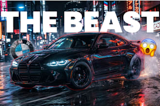 high CTR automotive youtube thumbnail design