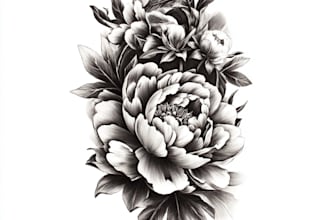 minimalist unique tattoo sketch, sleeve tattoo design