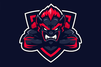 design mascot, esports logo for esports team or your stream