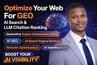 optimize your webfor geo al search and llm citation ranking
