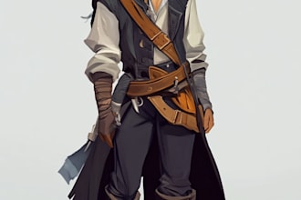 draw 2d game characters, animation and game assets