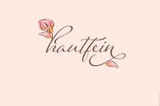 design a luxury fashion beauty cosmetic spa and hair salon logo